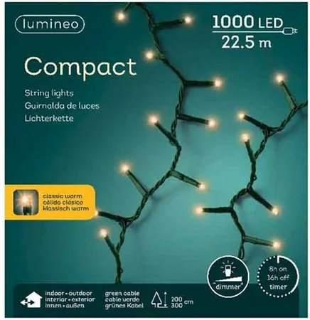 LUMINEO TREE LIGHTS Compact ricel.led l2250-1000l classic warm - afbeelding 1