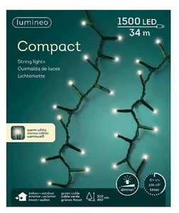 LUMINEO TREE LIGHTS Compact ricel.led l3400-1500l warm wit - afbeelding 1