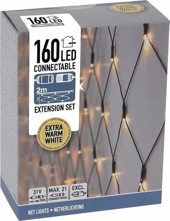 Connect Net 160LED (Extra warm wit)