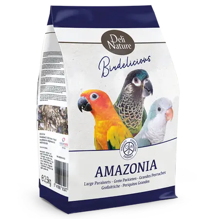 DELI NATURE Gote parkieten amazonia 2.5kg - afbeelding 1