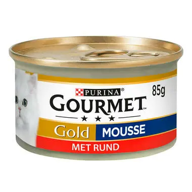 Gourmet Gold Mousse met Rund 85gr