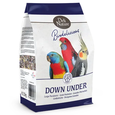 DELI NATURE Grote parkieten down under 2.5kg - afbeelding 1