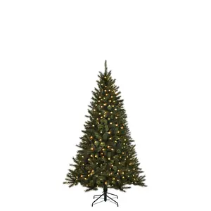 BLACK BOX Kerstboom toronto led d102h155cm grn - afbeelding 1