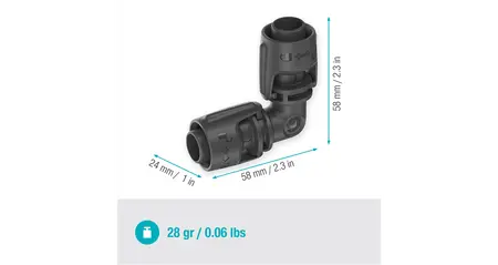 L-stuk 13 mm (1/2") - afbeelding 4