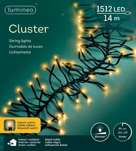 LUMINEO TREE LIGHTS Led cluster l1350cm-1512l classic warm - afbeelding 1