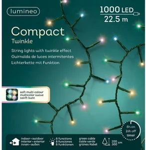 LUMINEO TREE LIGHTS Led compactl2250cm-1000l groen/multi - afbeelding 1