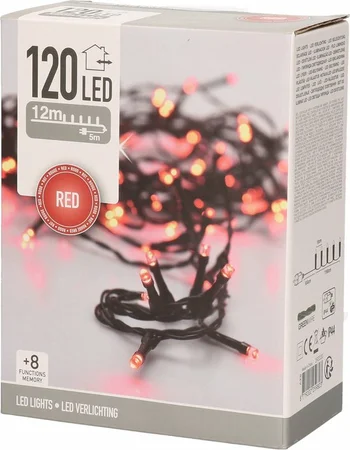 LED Verlichting 120LED (Rood)