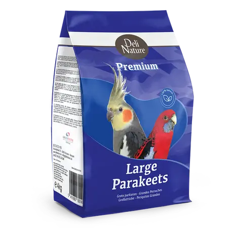 DELI NATURE Premium grote parkiet 1kg - afbeelding 1