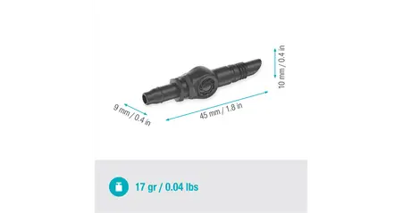 Koppeling 4,6 mm (3/16") - afbeelding 4