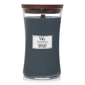 WoodWick candle Evening Onyx Large Candle