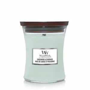 WW Sagewood & Seagrass Medium Candle