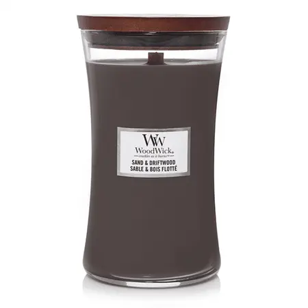 WoodWick candle Sand & Driftwood Large Candle