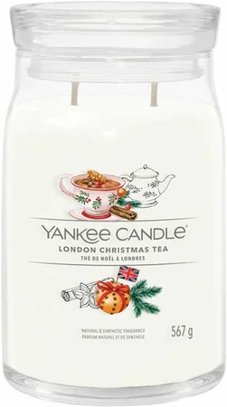 Yankee candle London Christmas Tea Signature Large Jar