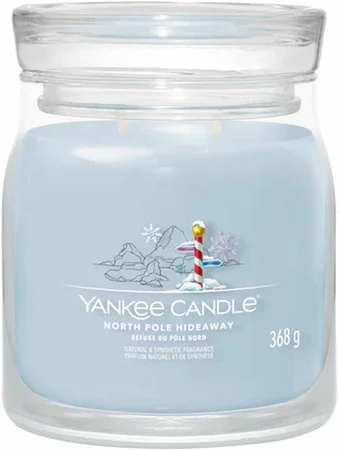 Yankee candle North Pole Hideaway Signature Medium Jar