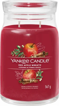 Yankee candle Red Apple Wreath Signature Large Jar