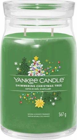 Yankee candle Shimmering Christmas Tree Signature Large Jar